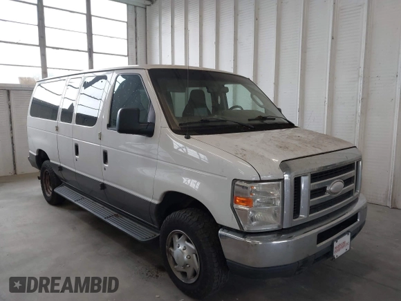 2014 Ford Econoline Passenger XL z VIN 1FBNE3BL9EDB01008, wystawiony jako IAAI lot #42231120 z przebiegiem 255 170 mil mil oraz . Historia ofert i sprzedaży dostępna na DreamBid. Obrazek 1.