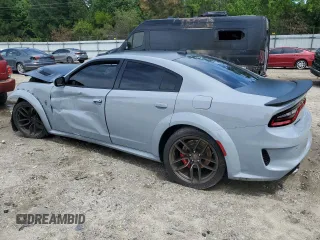 2021 Dodge Charger SRT Hellcat Widebody z VIN 2C3CDXL97MH603070, wystawiony jako Copart lot #57661925 z przebiegiem Nie podano mil oraz Szkoda całkowita • Salvage title. Historia ofert i sprzedaży dostępna na DreamBid. Obrazek 2.
