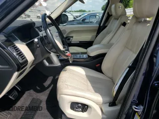 2017 Land Rover Range Rover with VIN SALGS2FE5HA324390, listed as a Copart auction lot 54923095 with 109,116 mi miles and Salvage title. Bid and sale history available at DreamBid. Image 7.