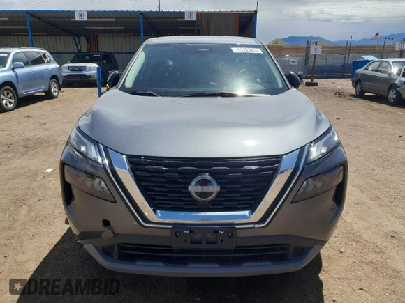 2023 Nissan Rogue S with VIN 5N1BT3AB8PC744032, listed as a Copart auction lot 54912345 with 55,045 mi miles and Salvage title. Bid and sale history available at DreamBid. Image 5.