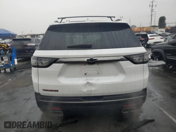 2021 Chevrolet Traverse Premier with VIN 1GNERKKW7MJ125125, listed as a Copart auction lot 86827644 with 62,998 mi miles and Salvage Title. Bid and sale history available at carsss.com. Image 6.