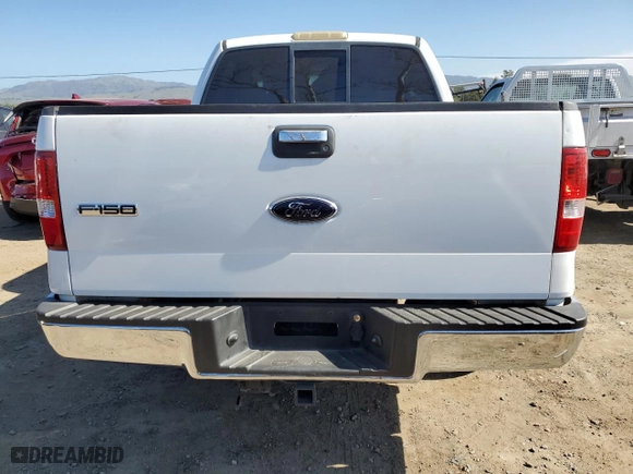 2007 Ford F-150 XLT with VIN 1FTPW12557KC94005, listed as a Copart auction lot 46897305 with 0 mi miles and Salvage Title. Bid and sale history available at carsss.com. Image 6.