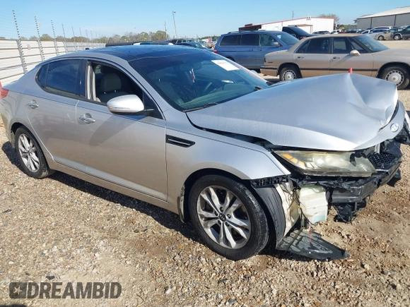 2011 Kia Optima EX with VIN KNAGN4A62B5147448, listed as a IAAI auction lot 41823132 with 219,412 mi miles and . Bid and sale history available at carsss.com. Image 1.