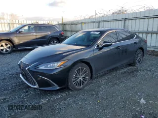 2023 Lexus ES 250 with VIN 58AD11D15PU011753, listed as a Copart auction lot 87857175 with 12,597 mi miles and Salvage title. Bid and sale history available at DreamBid. Image 1.