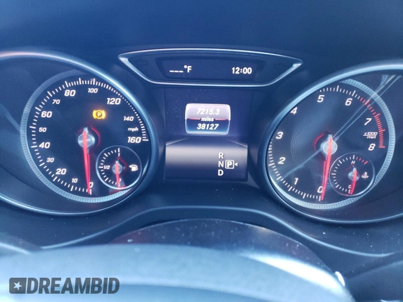 2019 Mercedes-Benz CLA with VIN WDDSJ4EB3KN713980, listed as a Copart auction lot 40117043 with 38,127 mi miles. Bid and sale history available at carsss.com. Image 9.