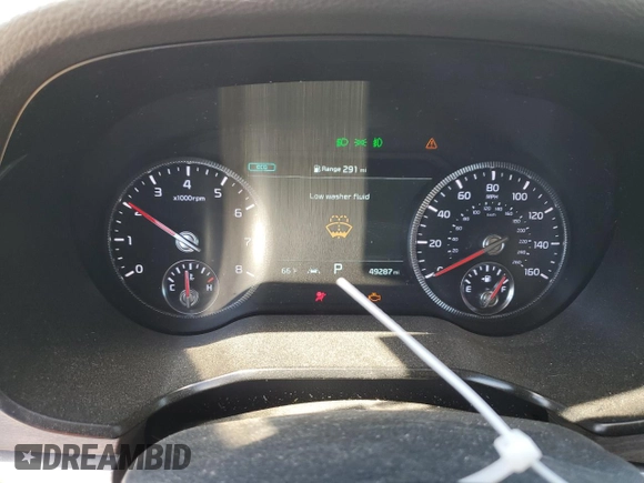 2022 Kia Telluride SX with VIN 5XYP5DHCXNG205946, listed as a Copart auction lot 49420425 with 49,287 mi miles and Salvage Title. Bid and sale history available at carsss.com. Image 9.