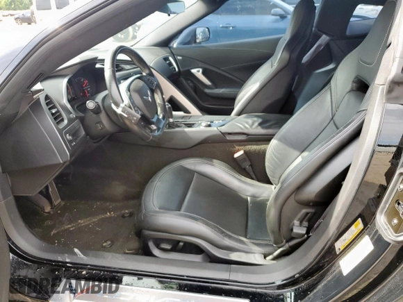 2016 Chevrolet Corvette 1LT with VIN 1G1YB2D70G5113811, listed as a Copart auction lot 59750785 with 50,994 mi miles and Salvage title. Bid and sale history available at DreamBid. Image 7.