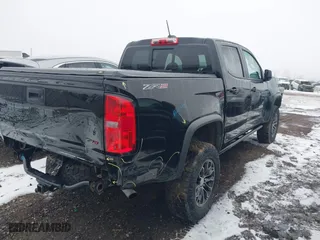 2021 Chevrolet Colorado 4WD ZR2 with VIN 1GCGTEEN8M1189858, listed as a IAAI auction lot 41470621 with 47,122 mi miles. Bid and sale history available at carsss.com. Image 4.