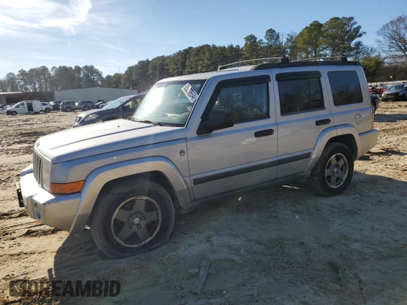 2006 Jeep Commander с VIN 1J8HG48N26C155767, выставлен на аукционе Copart как лот 85277654 с пробегом 166 693 миль миль и Списание • Salvage title. История ставок и продаж доступна на DreamBid. Изображение 1.