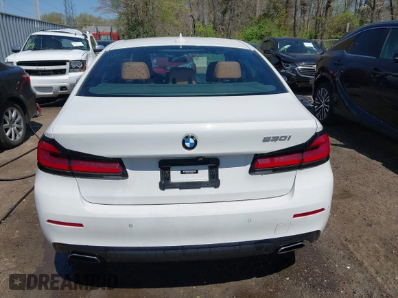 2021 BMW 5 Series 530i z VIN WBA53BH01MWW96851, wystawiony jako IAAI lot #41997994 z przebiegiem 85 608 mil mil oraz . Historia ofert i sprzedaży dostępna na DreamBid. Obrazek 16.