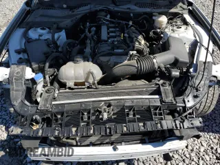 2022 Ford Mustang EcoBoost with VIN 1FA6P8TH2N5122087, listed as a Copart auction lot 47593395 with 43,545 mi miles and Salvage Title. Bid and sale history available at carsss.com. Image 11.