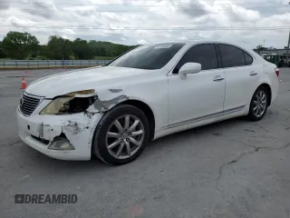 2008 Lexus LS 460 with VIN JTHBL46F185079145, listed as a Copart auction lot 54486555 with 218,237 mi miles and Clean Title. Bid and sale history available at DreamBid. Image 1.