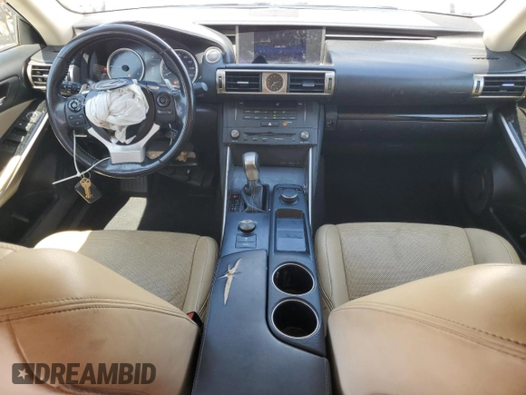2016 Lexus IS 200t with VIN JTHBA1D27G5006526, listed as a Copart auction lot 54892685 with 194,155 mi miles and Salvage Title. Bid and sale history available at DreamBid. Image 8.