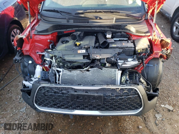 2021 Kia Soul S with VIN KNDJ23AU6M7142397, listed as a Copart auction lot 67680121 with 5,364 mi miles and Salvage Title. Bid and sale history available at DreamBid. Image 7.