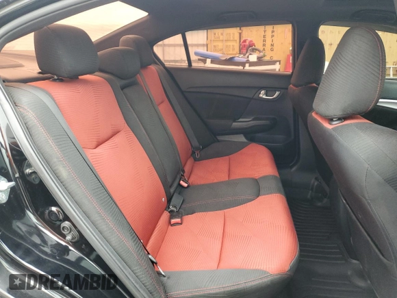 2015 Honda Civic Sedan Si with VIN 2HGFB6E56FH708397, listed as a Copart auction lot 53377305 with 112,385 mi miles and Clean Title. Bid and sale history available at carsss.com. Image 10.