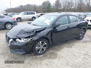 2021 Nissan Sentra SV with VIN 3N1AB8CV1MY292566, listed as a IAAI auction lot 41373918 with 68,062 mi miles and . Bid and sale history available at DreamBid. Image 2.