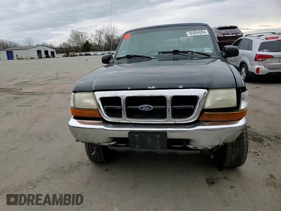 2000 Ford Ranger XLT with VIN 1FTZR15X3YTA72801, listed as a Copart auction lot 85094284 with 197,361 mi miles and Salvage Title. Bid and sale history available at carsss.com. Image 11.