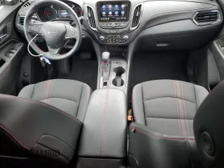 2024 Chevrolet Equinox RS with VIN 3GNAXMEG9RS221056, listed as a Copart auction lot 52902715 with 11,715 mi miles and Salvage Title. Bid and sale history available at DreamBid. Image 8.