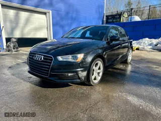2015 Audi A3 2.0T Premium with VIN WAUBFGFF7F1056223, listed as a Copart auction lot 53668805 with 999,999 mi miles and Clean Title. Bid and sale history available at carsss.com. Image 2.
