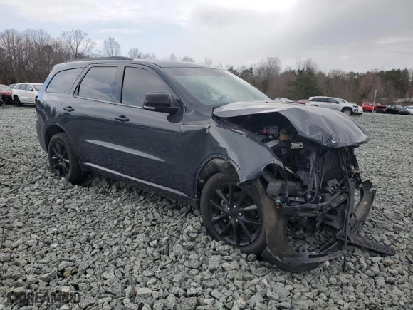 2018 Dodge Durango GT with VIN 1C4RDJDG0JC385648, listed as a Copart auction lot 48735625 with 81,320 mi miles and Salvage Title. Bid and sale history available at carsss.com. Image 4.