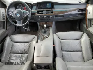 2007 BMW 5 Series 550i with VIN WBANB53537CP03814, listed as a Copart auction lot 47264345 with 203,544 mi miles and Clean Title. Bid and sale history available at DreamBid. Image 8.