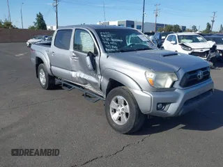 2014 Toyota Tacoma PreRunner with VIN 5TFJU4GN3EX051198, listed as a IAAI auction lot 41764088 with 126,259 mi miles. Bid and sale history available at carsss.com. Image 1.