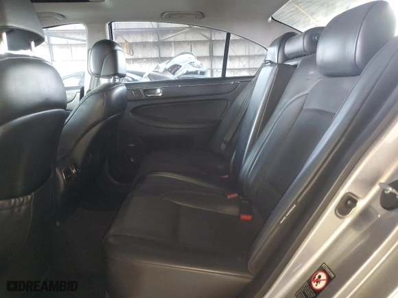 2009 Hyundai Genesis with VIN KMHGC46F19U038086, listed as a Copart auction lot 50217425 with 146,395 mi miles and Salvage Title. Bid and sale history available at carsss.com. Image 10.