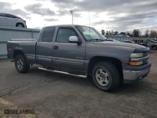 2000 Chevrolet Silverado 1500 LS with VIN 1GCEK19T0YE249707, listed as a Copart auction lot 51294965 with 167,305 mi miles and Salvage Title. Bid and sale history available at carsss.com. Image 4.