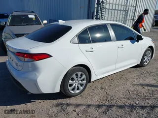 2024 Toyota Corolla Hybrid LE with VIN JTDBCMFE7R3028559, listed as a IAAI auction lot 40849636 with 17,649 mi miles. Bid and sale history available at carsss.com. Image 4.