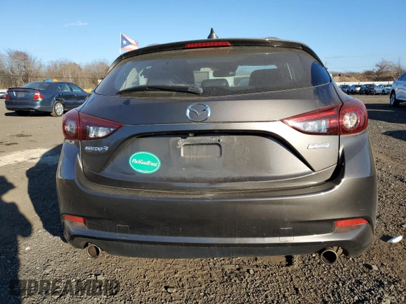 2017 Mazda 3 Grand Touring with VIN JM1BN1M35H1140751, listed as a Copart auction lot 80902854 with 61,384 mi miles and Salvage Title. Bid and sale history available at DreamBid. Image 6.
