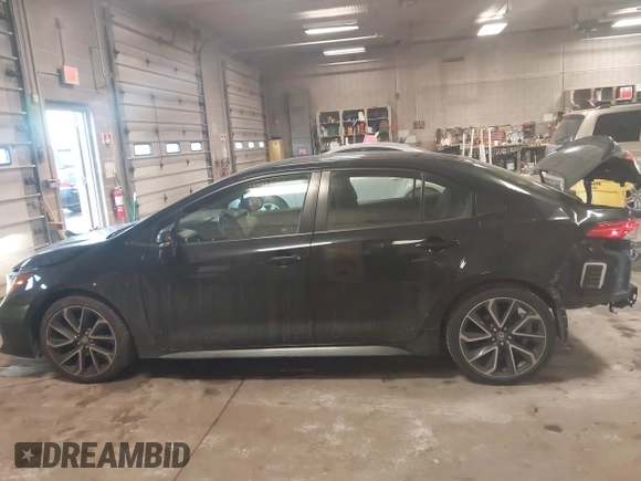 2020 Toyota Corolla SE with VIN JTDS4RCE9LJ036941, listed as a IAAI auction lot 41363034 with 87,429 mi miles. Bid and sale history available at carsss.com. Image 14.