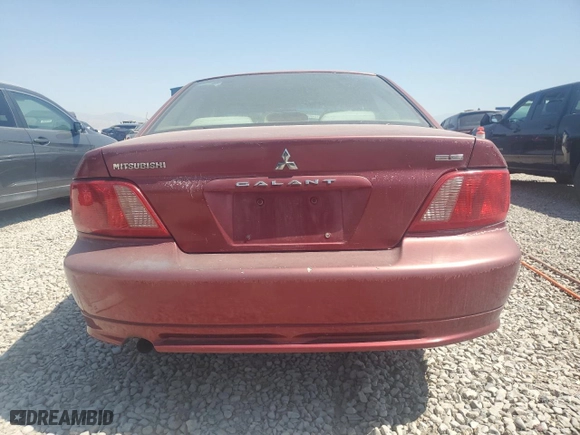 2002 Mitsubishi Galant ES with VIN 4A3AA46G02E038702, listed as a Copart auction lot 69708684 with 150817 miles and Salvage Title. Bid and sale history available at carsss.com. Image 6.