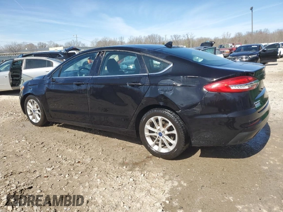 2020 Ford Fusion SE with VIN 3FA6P0HD0LR107847, listed as a Copart auction lot 49973185 with 89,778 mi miles and Non repairable. Bid and sale history available at DreamBid. Image 2.