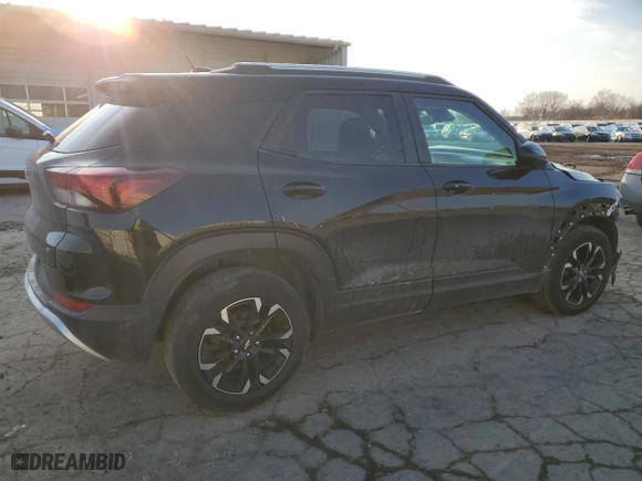 2021 Chevrolet TrailBlazer LT with VIN KL79MPSL5MB110772, listed as a Copart auction lot 47522095 with 115,863 mi miles and Salvage Title. Bid and sale history available at carsss.com. Image 3.