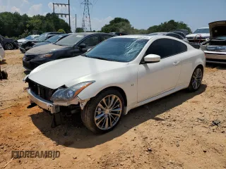 2014 Infiniti Q60 Journey with VIN JN1CV6EKXEM110553, listed as a Copart auction lot 62891865 with 80,307 mi miles and Salvage title. Bid and sale history available at DreamBid. Image 1.