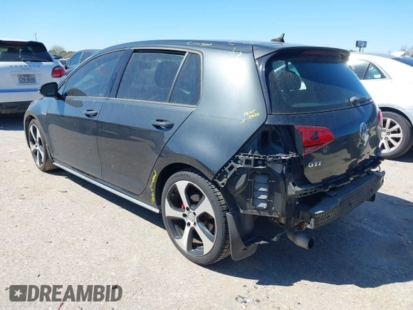 2016 Volkswagen Golf GTI SE with VIN 3VW4T7AU7GM049221, listed as a IAAI auction lot 41758524 with 101,557 mi miles. Bid and sale history available at carsss.com. Image 3.