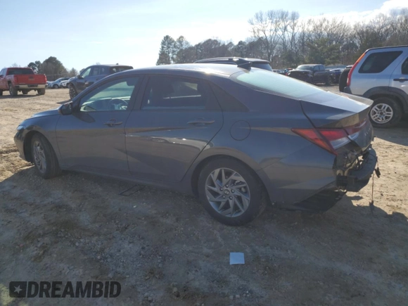 2024 Hyundai Elantra SEL with VIN KMHLM4DG3RU817352, listed as a Copart auction lot 46942885 with 24,432 mi miles and Salvage Title. Bid and sale history available at carsss.com. Image 2.