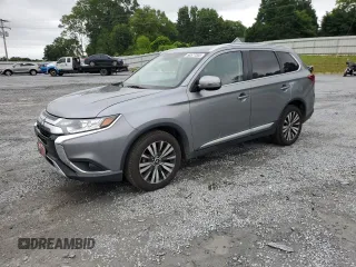 2019 Mitsubishi Outlander ES with VIN JA4AZ3A39KZ041997, listed as a Copart auction lot 58577305 with 135,655 mi miles and Salvage title. Bid and sale history available at DreamBid. Image 1.