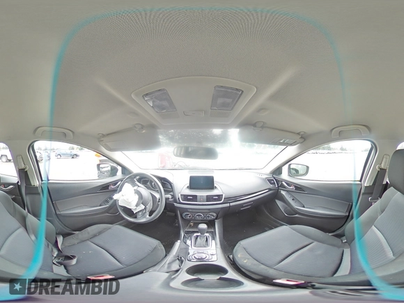 2015 Mazda 3 i Sport with VIN 3MZBM1U72FM200424, listed as a Copart auction lot 51082365 with 76,450 mi miles and Salvage Title. Bid and sale history available at DreamBid. Image 13.