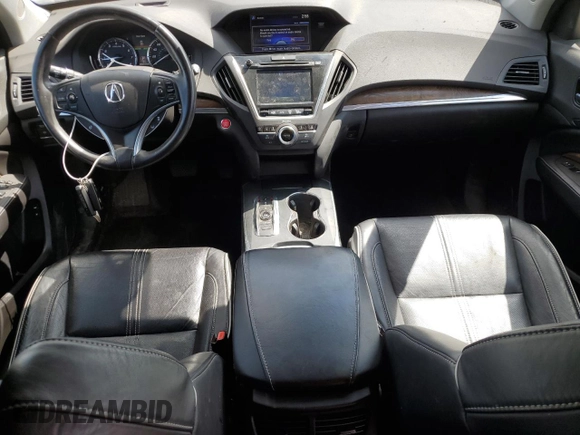 2017 Acura MDX Advance with VIN 5FRYD4H85HB004355, listed as a Copart auction lot 53860985 with 68,241 mi miles and Salvage title. Bid and sale history available at DreamBid. Image 8.