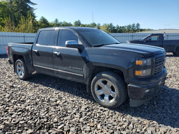 2015 Chevrolet Silverado 1500 LTZ with VIN 3GCUKSEC9FG488220, listed as a Copart auction lot 73384274 with 272,112 mi miles and Salvage Title. Bid and sale history available at carsss.com. Image 4.