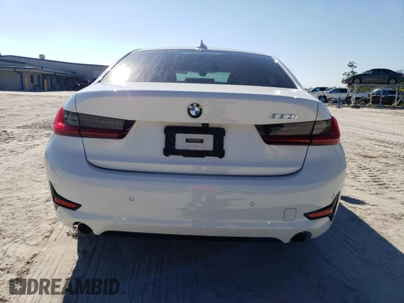 2020 BMW 3 Series 330i with VIN 3MW5R1J02L8B32197, listed as a Copart auction lot 70729452 with Not Provided miles. Bid and sale history available at carsss.com. Image 6.