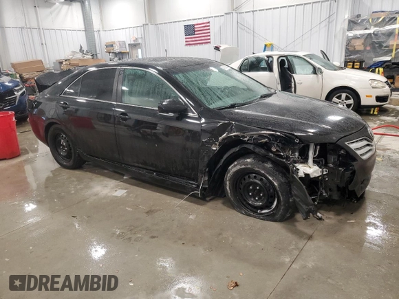 2011 Toyota Camry LE with VIN 4T4BF3EK3BR115546, listed as a Copart auction lot 43132815 with 141,635 mi miles and Salvage Title. Bid and sale history available at carsss.com. Image 4.