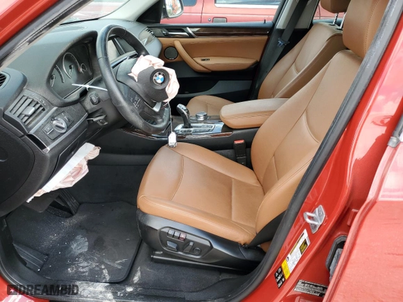 2017 BMW X4 xDrive28i with VIN 5UXXW3C5XH0T78858, listed as a Copart auction lot 40003843 with 106,244 mi miles. Bid and sale history available at carsss.com. Image 7.