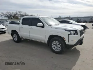 2022 Nissan Frontier SV with VIN 1N6ED1EKXNN675193, listed as a Copart auction lot 49190455 with 52,833 mi miles and Clean title. Bid and sale history available at DreamBid. Image 4.