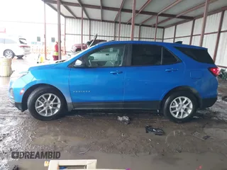 2024 Chevrolet Equinox LS with VIN 3GNAXHEG7RL123497, listed as a IAAI auction lot 42099988 with 43,777 mi miles and . Bid and sale history available at DreamBid. Image 14.