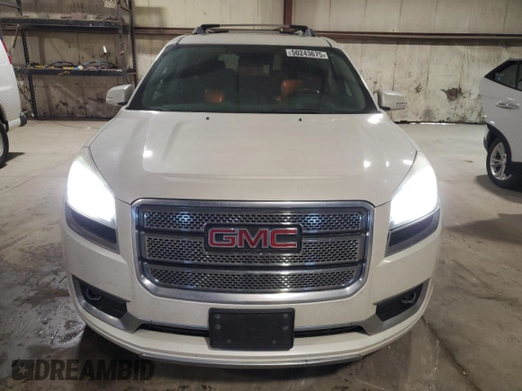 2013 GMC Acadia Denali with VIN 1GKKVTKD4DJ187193, listed as a Copart auction lot 50243675 with 188,214 mi miles and Salvage Title. Bid and sale history available at carsss.com. Image 5.