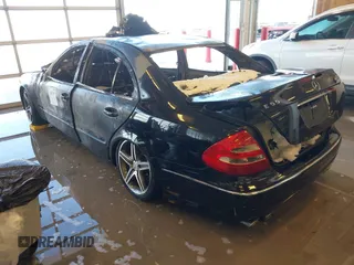 2003 Mercedes-Benz E-Class 5.5L AMG with VIN WDBUF76J73A327193, listed as a IAAI auction lot 41282703 with 1 mi miles. Bid and sale history available at carsss.com. Image 3.