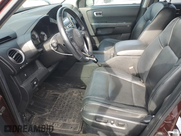 2013 Honda Pilot EX-L with VIN 5FNYF4H56DB059425, listed as a Copart auction lot 52390185 with 130,065 mi miles and Non Repairable. Bid and sale history available at carsss.com. Image 7.