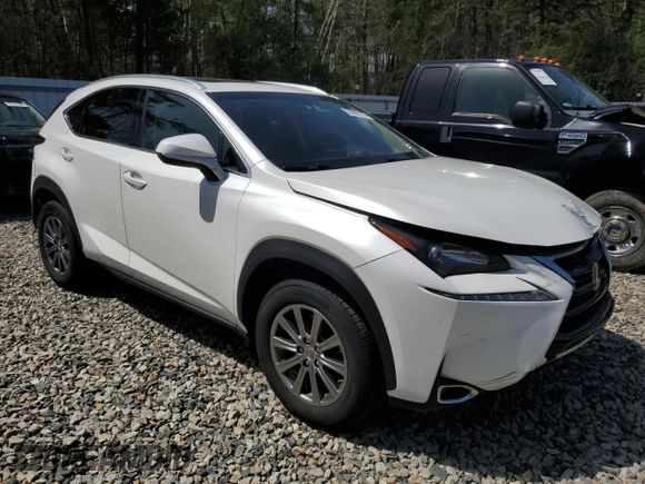 2015 Lexus NX 200t with VIN JTJBARBZ8F2026944, listed as a Copart auction lot 55088115 with 107,019 mi miles and Salvage title. Bid and sale history available at DreamBid. Image 4.